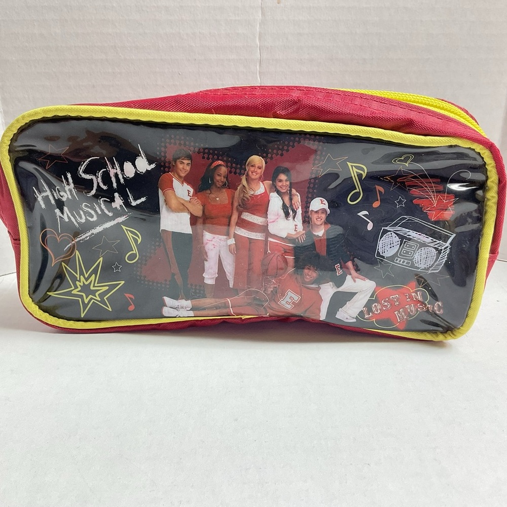 Disney High School Musical Red and Yellow Pencil Case